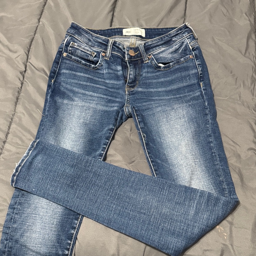 BKE Dark Blue Skinny Jeans